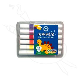 PLUMONES ACRÍLICOS X12