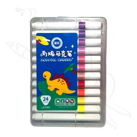 PLUMONES ACRÍLICOS X24