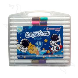 PLUMONES ACRÍLICOS X48