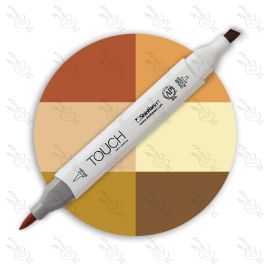MARCADOR TOUCH TWIN BRUSH MARKER #BR