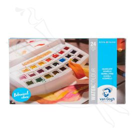ACUARELA VAN GOGH X24 PASTILLAS BOTANICAL COLOURS