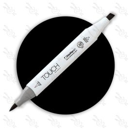 MARCADOR TOUCH TWIN BRUSH MARKER NEGRO #120