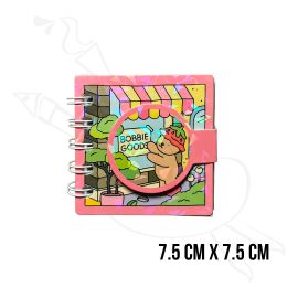 LIBRETA PARA COLOREAR BOBBIE ECONÓMICO 7.5  X 7.5 CM - 03