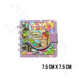 LIBRETA PARA COLOREAR BOBBIE ECONÓMICO 7.5  X 7.5 CM - 04