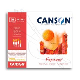 BLOCK CANSON FIGUERAS EMPASTADO 290GRS 41 X 33CM