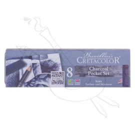 SET DE CARBONCILLO 8 UNIDADES CRETACOLOR