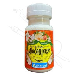 BARNIZ Y SELLADOR  PARA DECOUPAGE - ADHERCOL 100ML