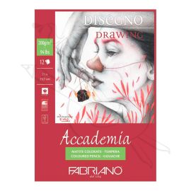BLOCK FABRIANO DRAWING 200 G/M 12H A4