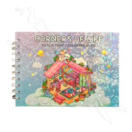 LIBRETA PARA COLOREAR RINCONES DE LA VIDA