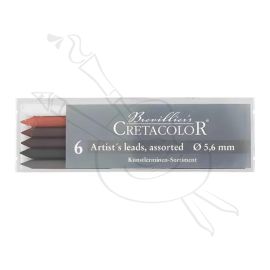 CRETACOLOR ARTIST MINAS SURTIDAS 5.6 mm X6