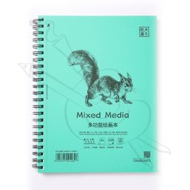 BLOCK MIXED MEDIA PAD A4 50H 185 gr