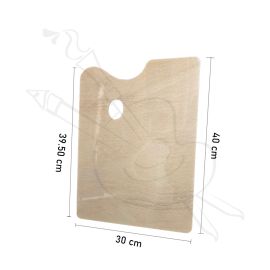 PALETA RECTANGULAR DE MADERA MEDIANA