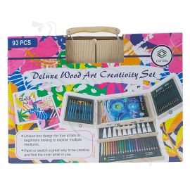 SET DE PINTURA ACRILICA CONDA - 93 PIEZAS