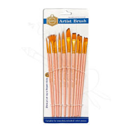 SET DE X12 PINCELES MIXTOS KEEPSMILING