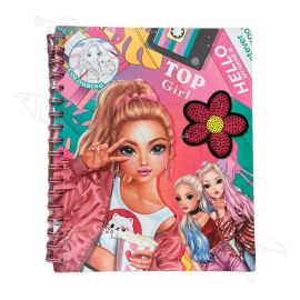 LIBRETA PARA COLOREAR TOP GIRL 1