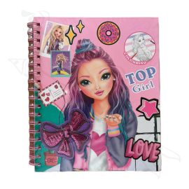 LIBRETA PARA COLOREAR TOP GIRL 3
