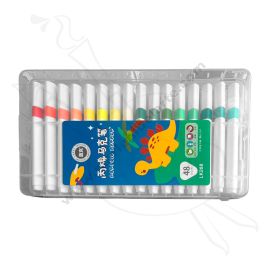 PLUMONES ACRÍLICOS X48