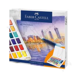 SET DE ACUARELA FABER CASTELL X48 