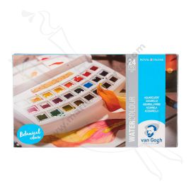 ACUARELA VAN GOGH X24 PASTILLAS BOTANICAL COLOURS