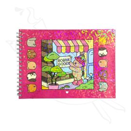 LIBRETA PARA COLOREAR BOBBIE ECONÓMICO A4 aprox - 03