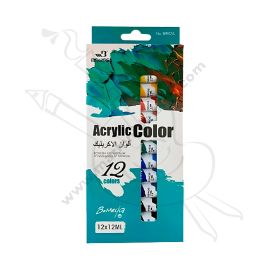 PINTURA ACRILICA BOMEGA X12 - 12 ML