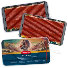 LÁPICES DE COLORES DRAWING DERWENT X72