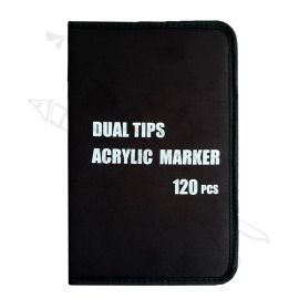 MARCADORES ACRÍLICOS DUAL TIPS  X120