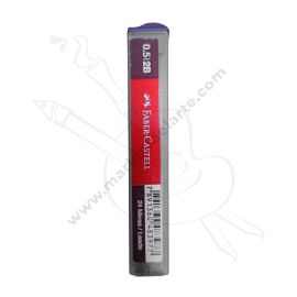 MINA DE GRAFITO FABER CASTELL 0.5MM - 2B