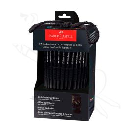 LAPICES DE COLORES FABER CASTELL SUPERSOFT X 72 Und