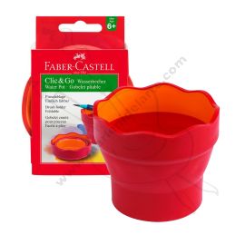 LAVAPINCEL FABER CASTELL ROJO