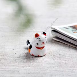 POSA PINCEL DE PORCELANA DE GATO 34