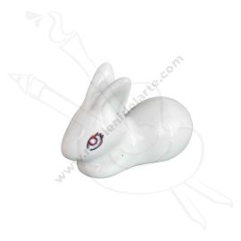 POSA PINCEL DE PORCELANA CONEJO 1