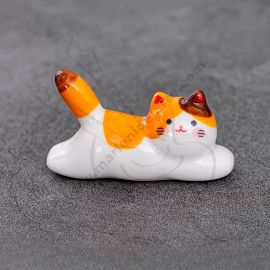 POSA PINCEL DE PORCELANA DE GATO 43