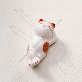 POSA PINCEL DE PORCELANA DE GATO 49