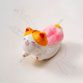 POSA PINCEL DE PORCELANA DE GATO 51