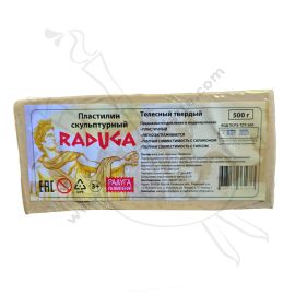 PLASTILINA PROFESIONAL RADUGA 500 GRS COLOR BEIGE