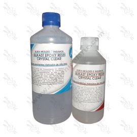 RESINA EPOXY CRISTAL SECADO NORMAL SILIKA 750ML