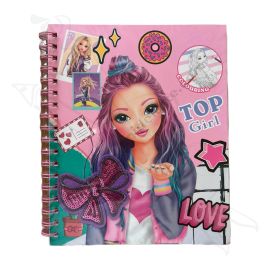 LIBRETA PARA COLOREAR TOP GIRL 3